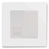 More information on the Crystal White Glass RetroTouch Crystal RJ45 Network Socket